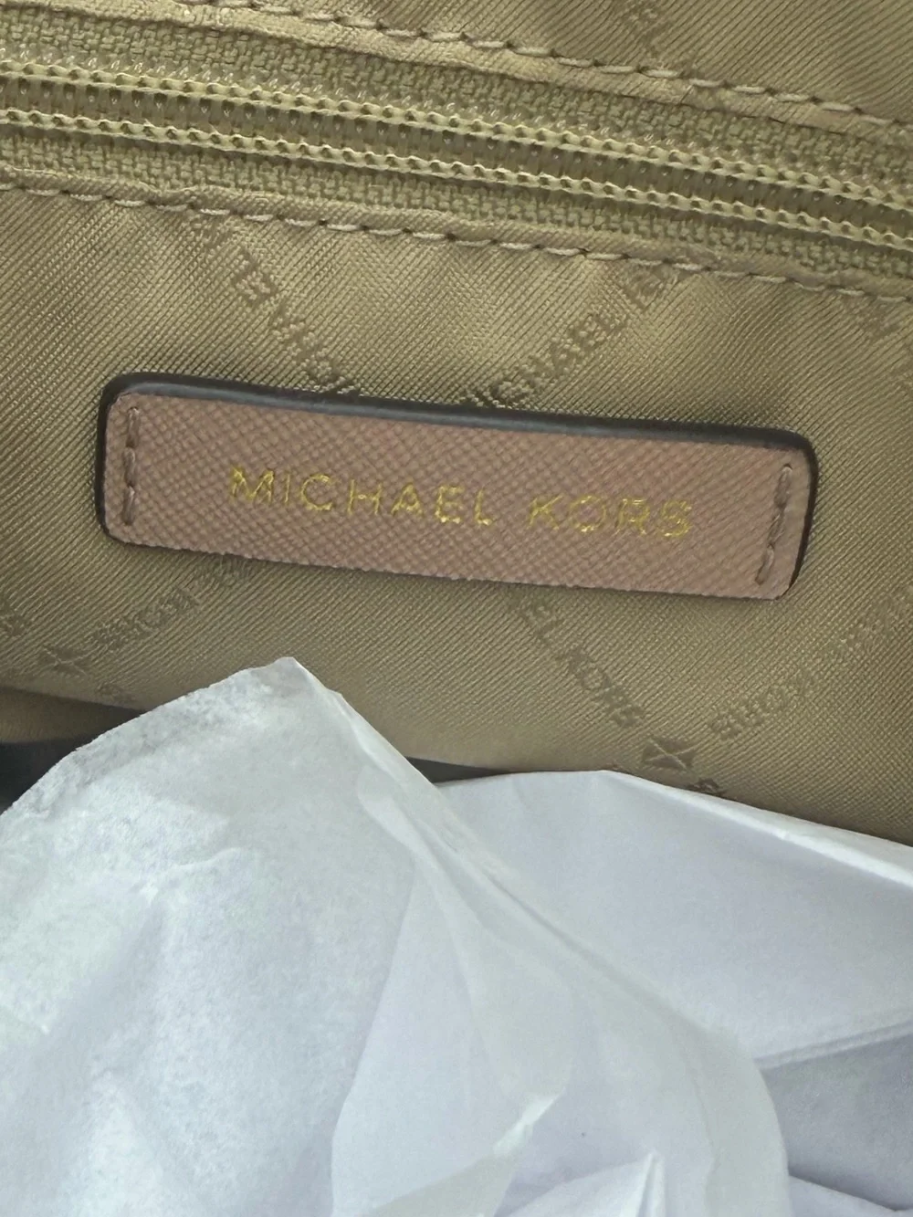 Michael Kors structured dome